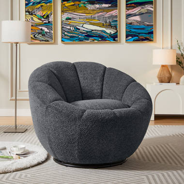 Ivy bronx grannis barrel chair hot sale